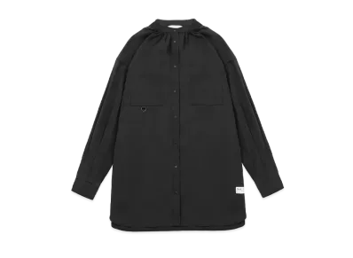 NANGA Women's Hinoc Ripstop Camp Shirt "Black"