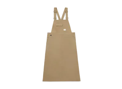 NANGA Women's Hinoc Ripstop Field Overalls Skirt "Beige"