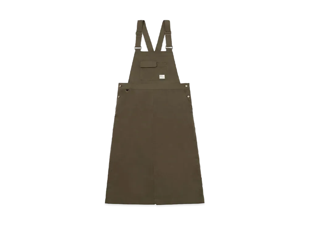 NANGA Women's Hinoc Ripstop Field Overalls Skirt "AMG"