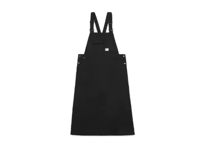 NANGA Women's Hinoc Ripstop Field Overalls Skirt "Black"