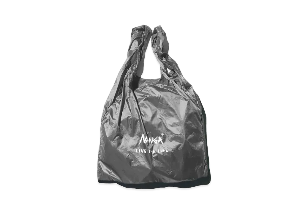 NANGA Pocketable Eco Bag (Live the Life) "Grey"