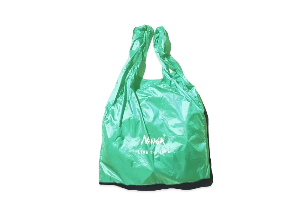 NANGA Pocketable Eco Bag (Live the Life) "Lime"