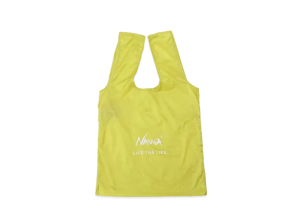 NANGA Pocketable Eco Bag (Live the Life) "Mustard"