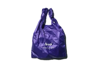 NANGA Pocketable Eco Bag (Live the Life) "Purple"