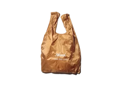 NANGA Pocketable Eco Bag (Live the Life) "Gold"