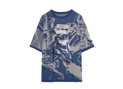 PHINGERIN RAZOR KNIT TEE "NAVY"