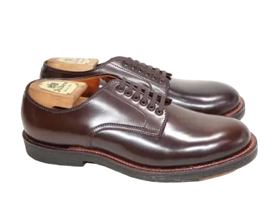 ALDEN Plain Toe Blucher by THE LAKOTA HOUSE 379X Shell Cordovan "Cigar" N7407 D Plantation Sole