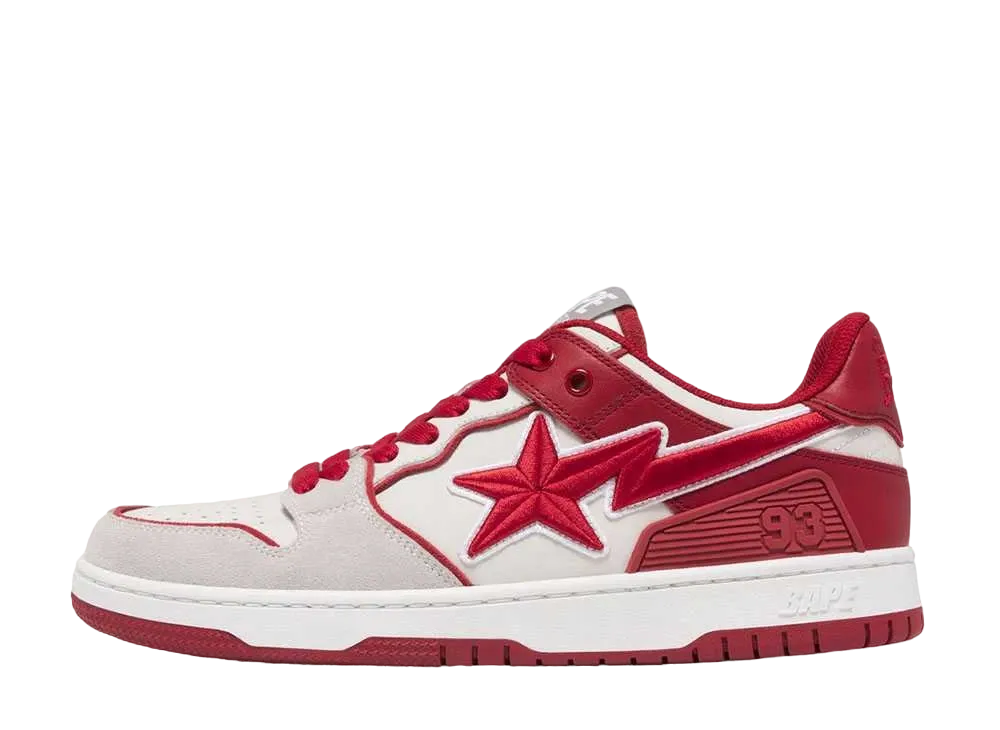 アベイシングエイプ ベイプ スケートスタ #5 "レッド"