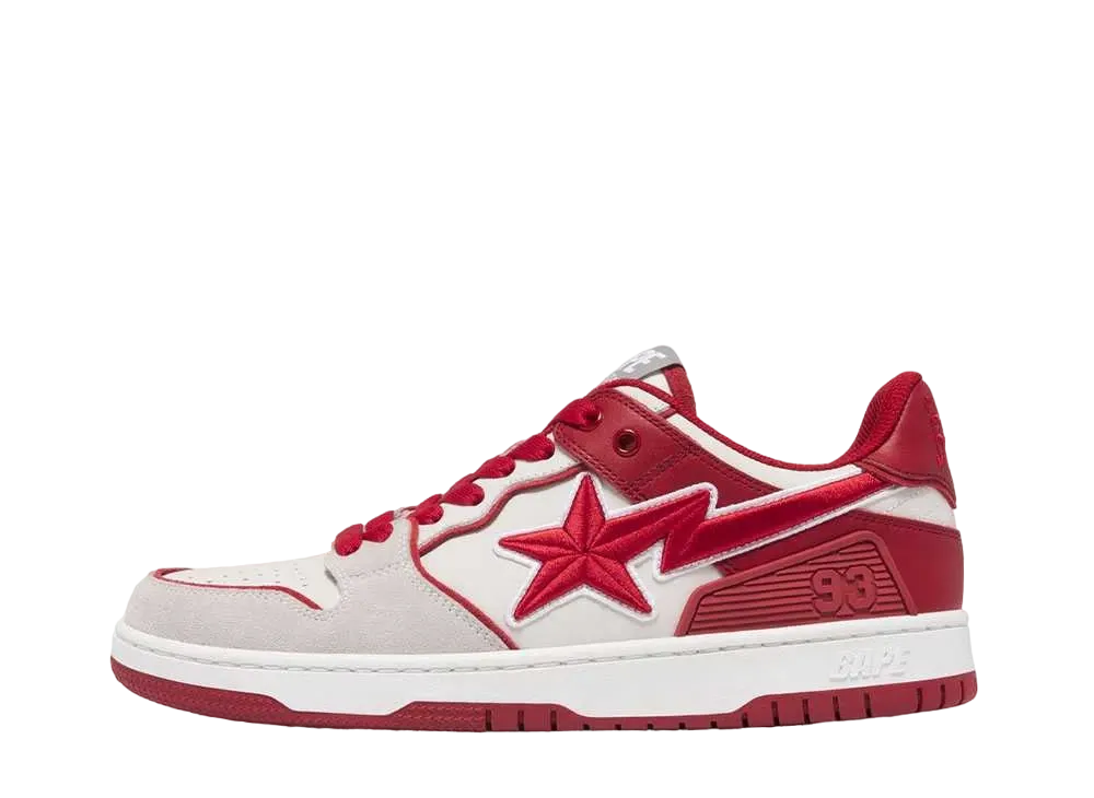 A BATHING APE®︎ Women's BAPE SK8 STA #5 "Red"