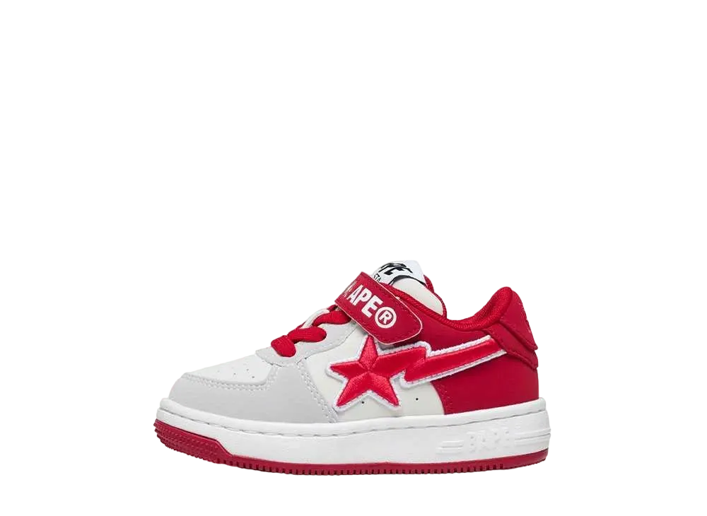 アベイシングエイプ キッズ ベイプ スケートスタ #5 "レッド"(キッズ)