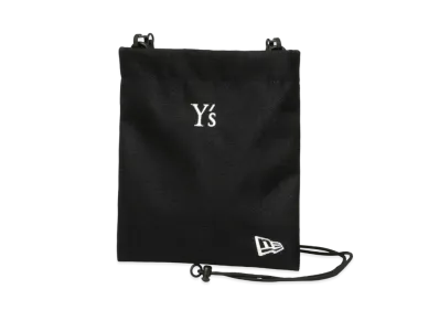 NEW ERA x Y's SS24 Flat Neck Pouch 0.6L "Black"