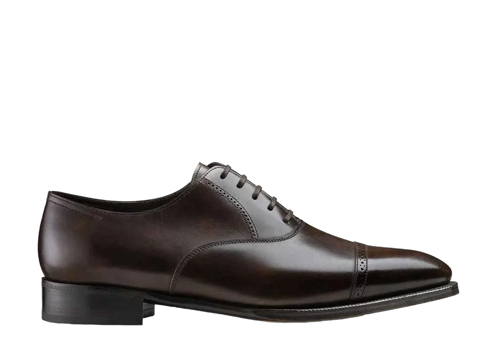 JOHN LOBB Philip II 7000 Museum Calf "Dark Brown" E Prestige Leather Sole