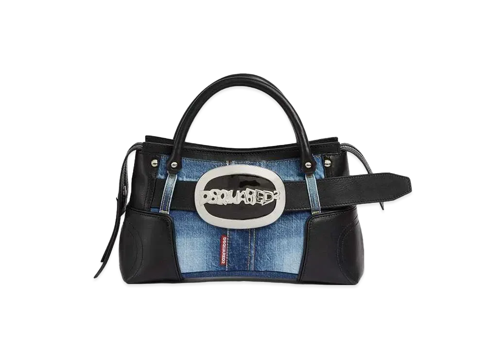 Dsquared2 x Rolling Stones Belt Bag "Denim/Black"