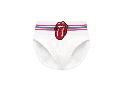 Dsquared2 x Rolling Stones The Rolling Stones Brief "White"