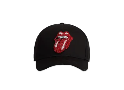 Dsquared2 x Rolling Stones The Rolling Stones Baseball Cap "Black"