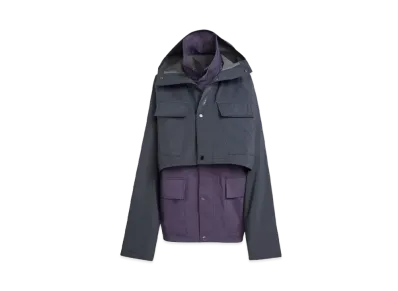 adidas Convertible Shell Jacket "Black/Aurora Black"