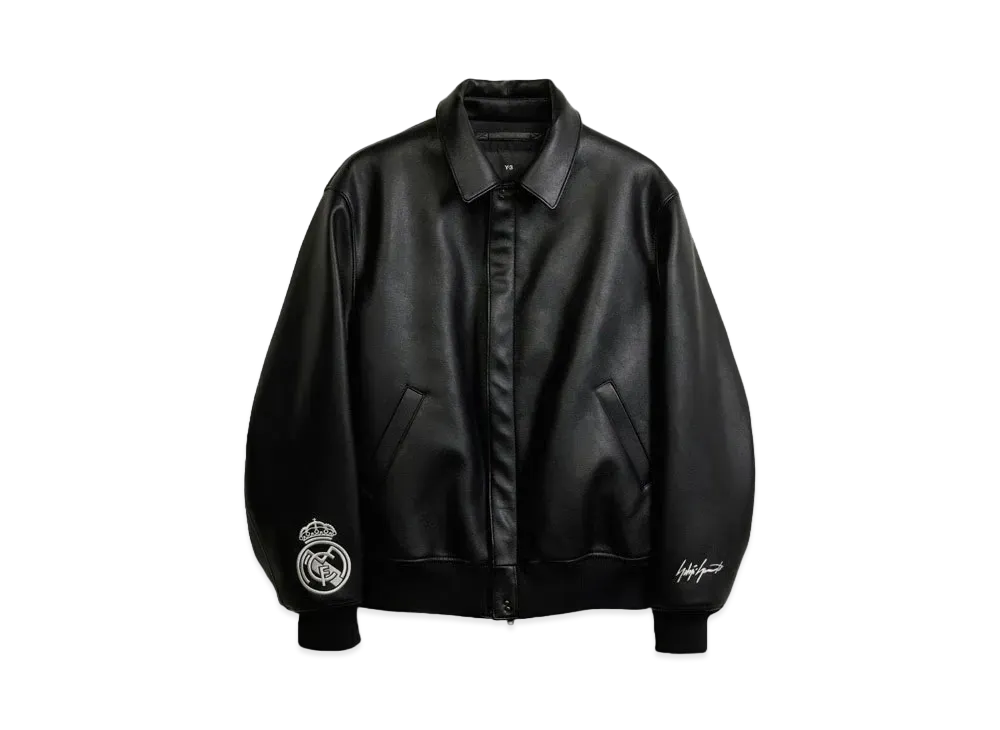 adidas Y-3 Real Madrid Collared Jacket "Black"