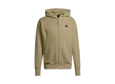 adidas Z.N.E. Premium Full Zip Hooded Track Jacket "Olive Strator"