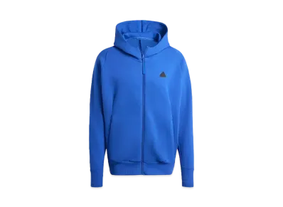 adidas Z.N.E. Premium Full Zip Hooded Track Jacket "Semilcid Blue"