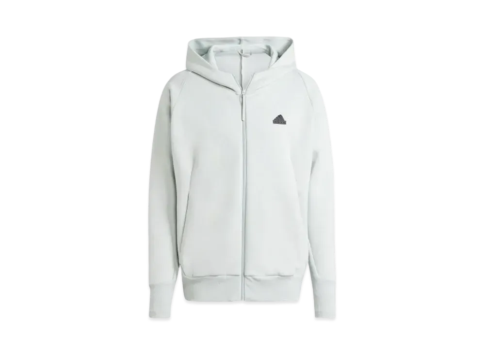 adidas Z.N.E. Premium Full Zip Hooded Track Jacket "Wonder Silver"