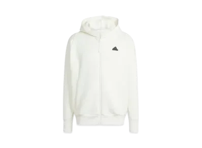 adidas Z.N.E. Premium Full Zip Hooded Track Jacket "Off White"