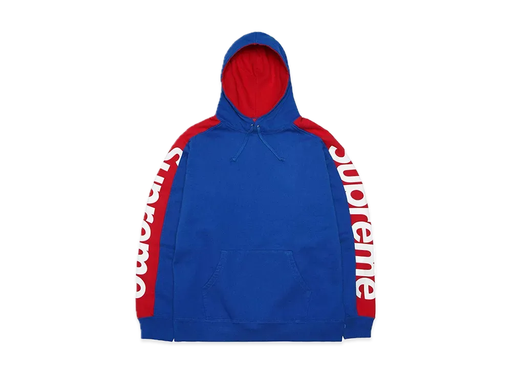 シュプリーム サイドライン フーデッド スウェットシャツ "ブルー"