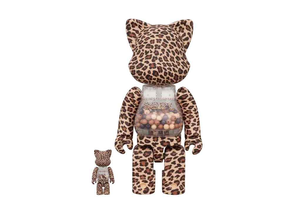 Bearbrick My First Nyabrick Baby Leopard Ver. 100% & 400%