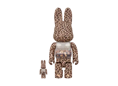 Bearbrick My First Rabrick Baby Leopard Ver. 100% & 400%