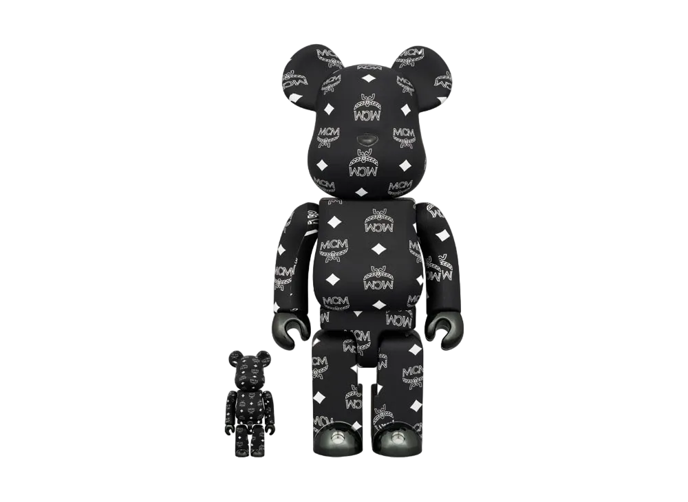 Bearbrick MCM BLACK Ver. 100% & 400%