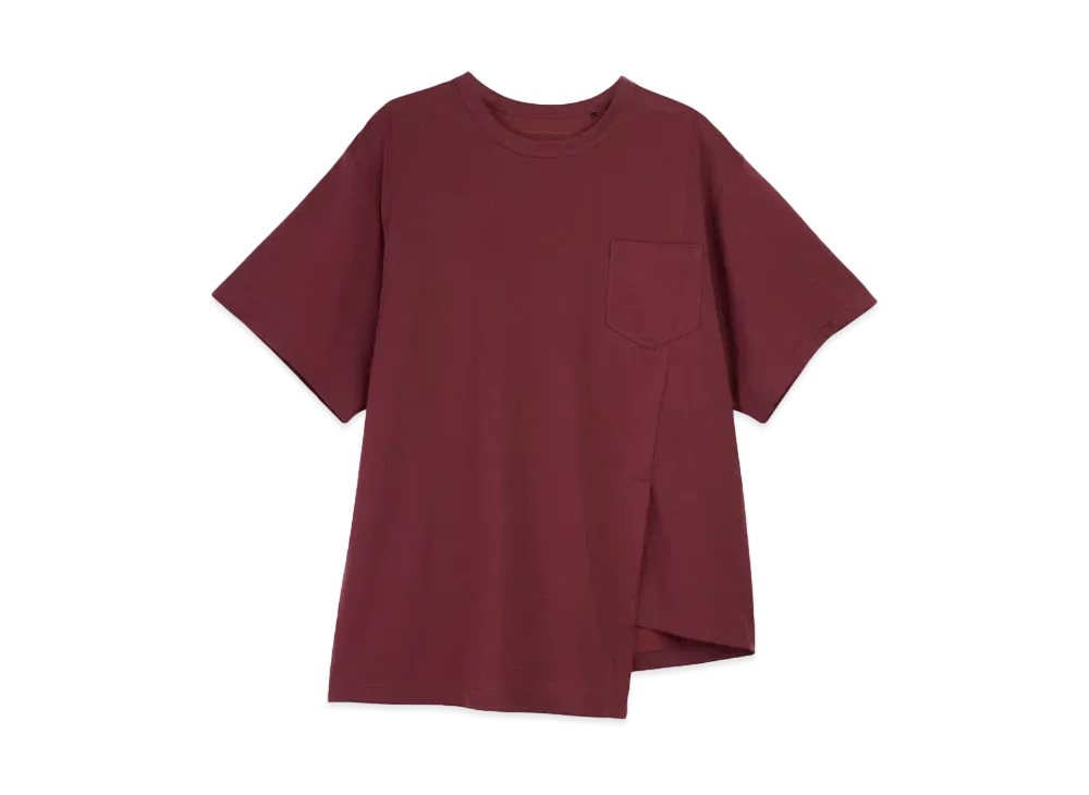 Y-3 PREM Loose SS Tee "Shadow Red"