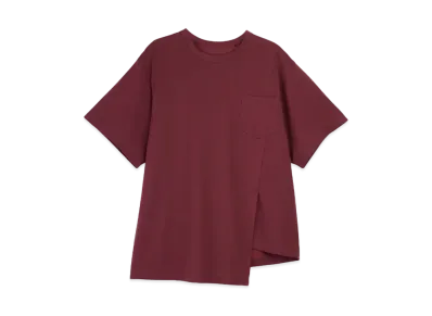 Y-3 PREM Loose SS Tee "Shadow Red"