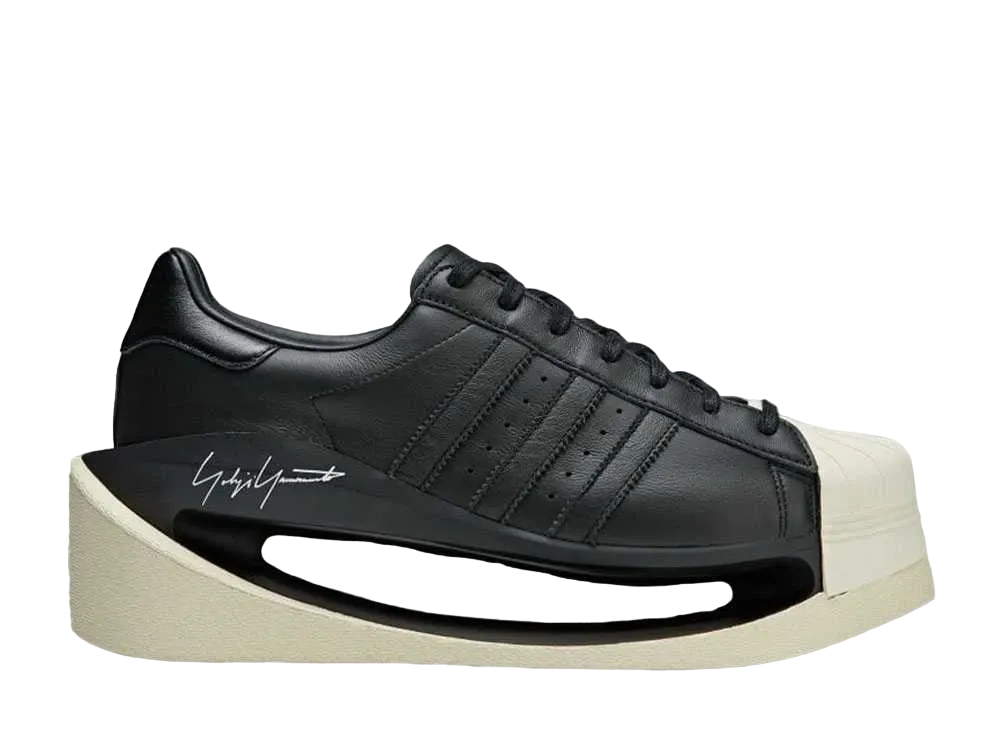アディダス ワイスリー ゲンドウ スーパースター "ブラック/クリームホワイト"