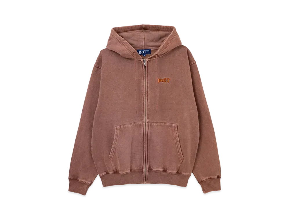 BoTT Pigment Dyed Zip Hoodie 