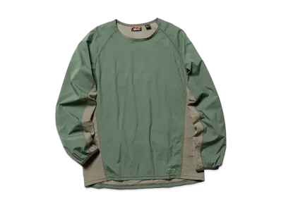 NANGA Hybrid Tech Hike L/S Tops "Khaki"