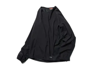 NANGA Hybrid Tech Hike L/S Tops "Black"