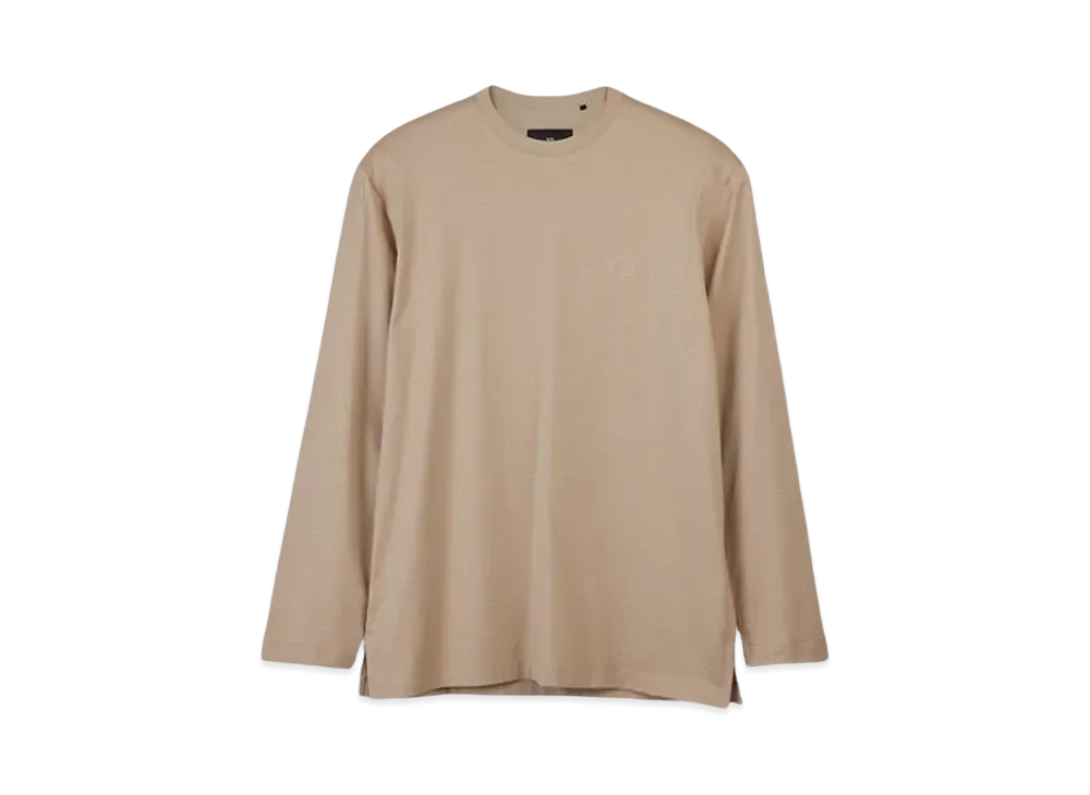 Y-3 LS Tee "Light Brown"