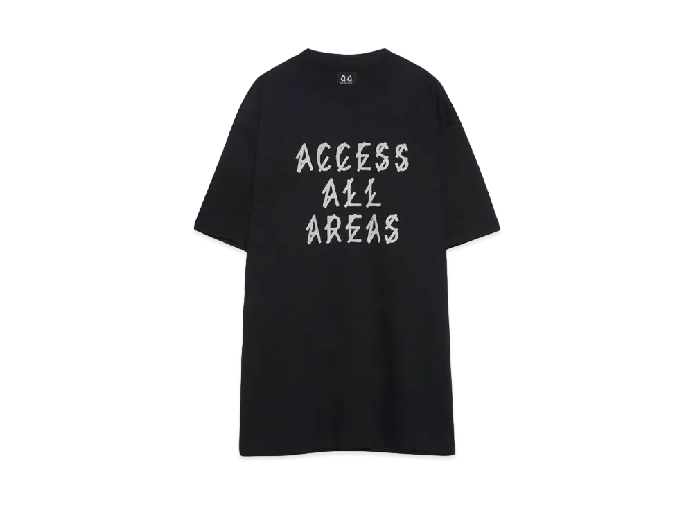44 LABEL GROUP AAA TEE "BLACK"