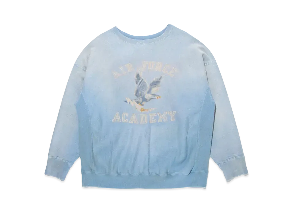 BOW WOW AIR FORCE ACADEMY SWEAT SHIRTS "L.BLUE AGEING"