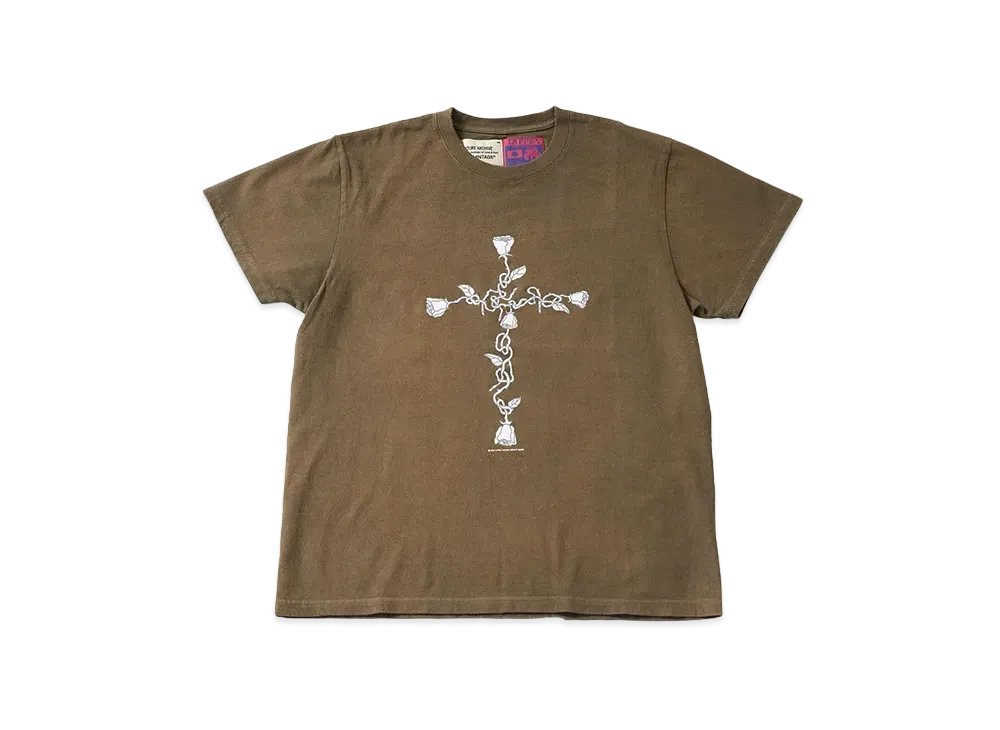 TAPPEI x FUTURE ARCHIVE T-shirt #1 "Dark Brown"