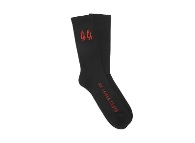 44 LABEL GROUP CLASSIC SOCKS "BLACK"