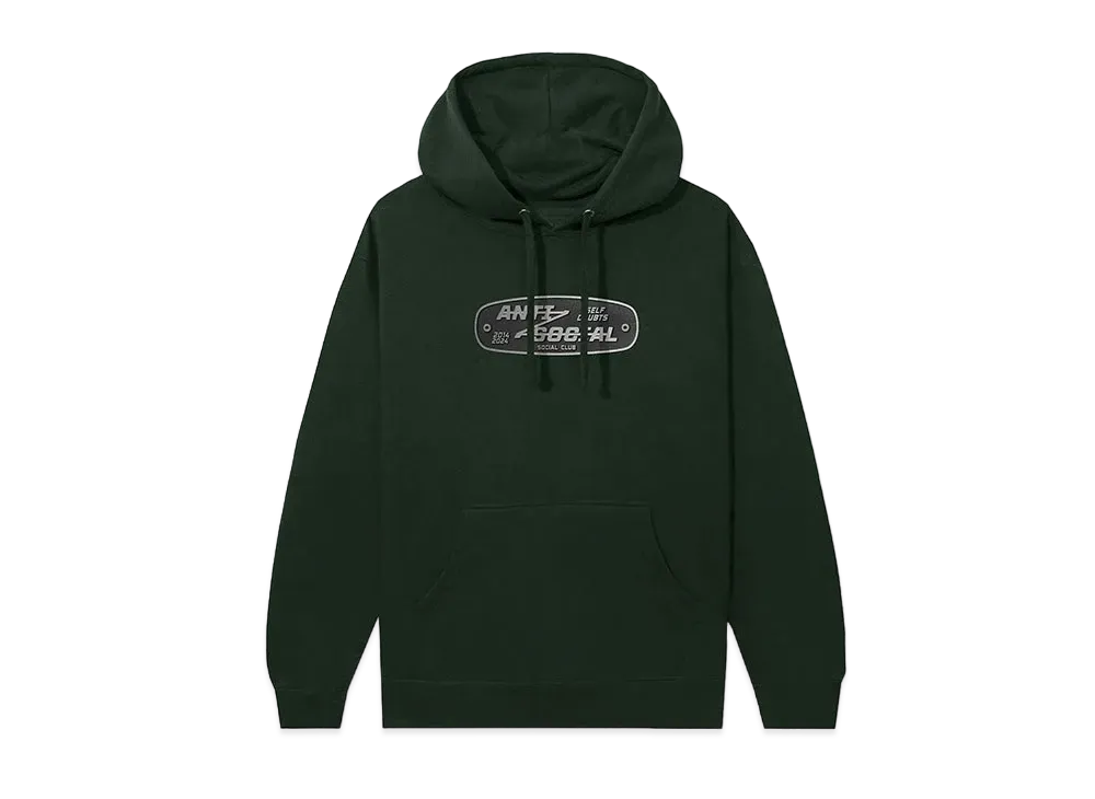 ANTI SOCIAL SOCIAL CLUB Traveler Hoodie "Pine Green"