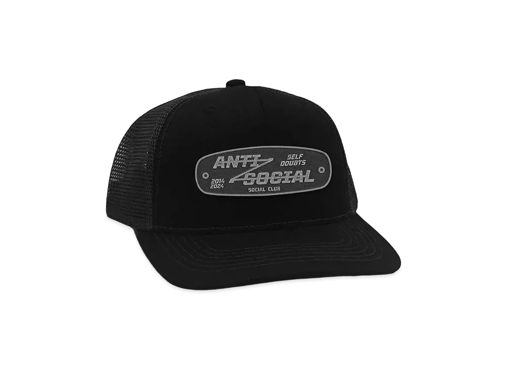 ANTI SOCIAL SOCIAL CLUB Rough Terrain Cap "Black"