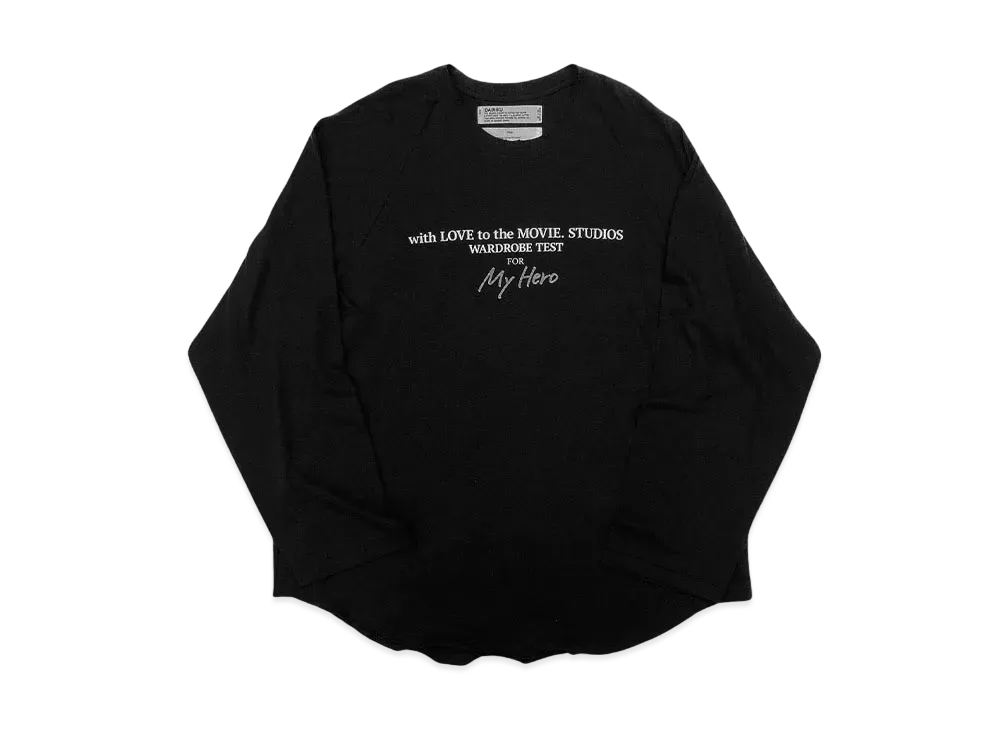 DAIRIKU Tour Big Raglan Tee "Black"