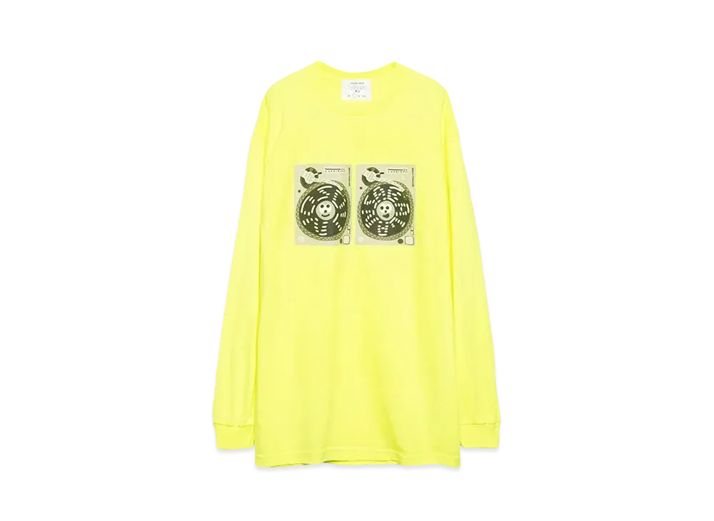 SOUND SHOP balansa CHARR for Balansa l/s tee "NEON"
