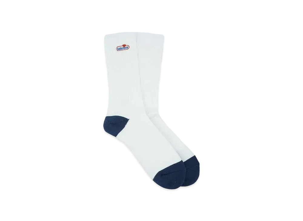 SOUND SHOP balansa Balansa Heart socks "WHITE"
