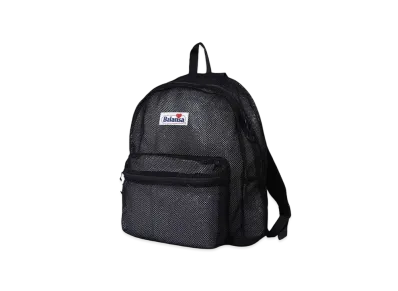 SOUND SHOP balansa Heart Logo Mesh Backpack "BLACK"