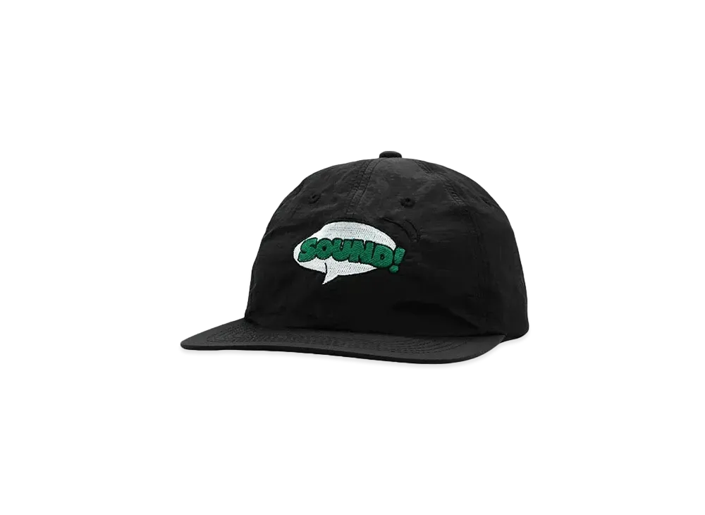 SOUND SHOP balansa Green comic sound nylon cap "BLACK"