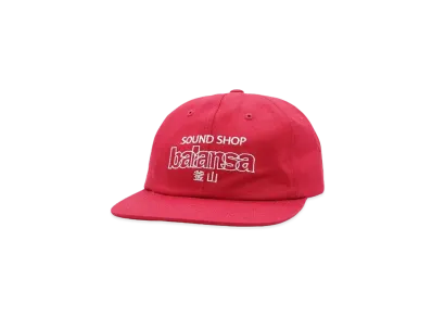 SOUND SHOP balansa ssb logo cap "RED"