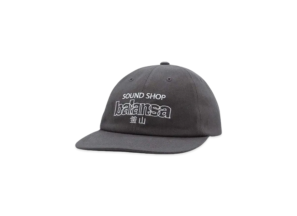 SOUND SHOP balansa ssb logo cap "CHARCOAL"