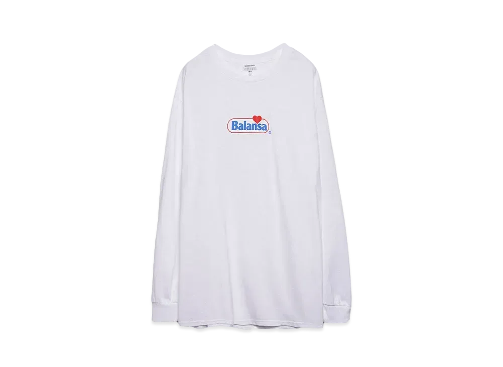 SOUND SHOP balansa Red Comic Sound Sweatshirt "ASH GRAY"